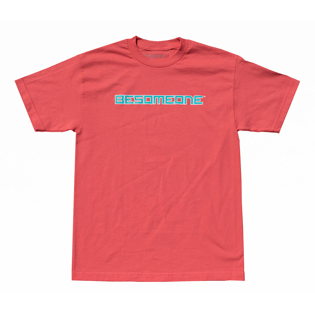Besomeone™ Logo Tee Coral*